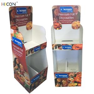 China Freestanding Brown Point of Sale Cardboard Vitamin Display Stands factory