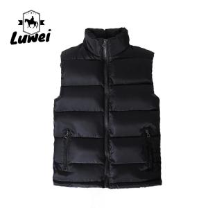 China Casual Slimming Cotton Filled Top Sleeveless Travel Fashing Utility Weighted Quilted Plus Size Men's Vests &amp; Waistcoats factory
