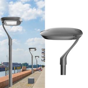 China All In One 30 Watt IP66 LED Post Top Light For Garden factory