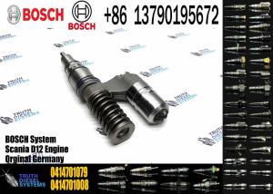 China GAMEN Brand New Common Rail Fuel Injector Assembly 0414701063 0414701078 0414701079 for SCANIA R500 1548472 1766553 1539 factory