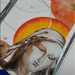 Decorative Building Tempered Art Glass Glass Home Lead Stained Glass For Door