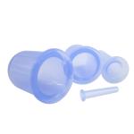 Reusable Chinese Medicine Vacuum Silicone Cupping Sets With Vacuum gun