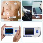 PC -80B 3 Leads Mobile Ultrasound Machine Ecg Holter Heart Rate Monitoring Lcd