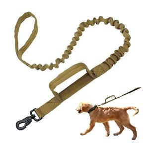 Two Handle Training Dog Leash For Medium And Large Dogs Custom Nylon Tactical