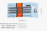 Car Repair Movable Portable ODM Tool Cabinet Trolley
