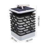 Christmas Party 6000K Waterproof Outdoor Solar Hanging Lanterns 85lm/w