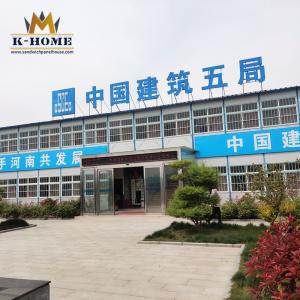 China Workers Sandwich Panel Prefab House For Mining And Oil Construction Site factory