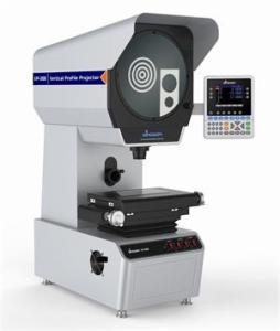China Vertical Digital Profile Projector Machine With Color Screen factory