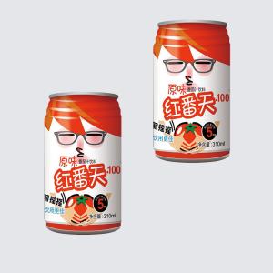 China Canned Unsalted Tomato Juice Low Sodium 310ml 11.2g Carbohydrates Per 100ml factory