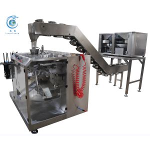 ISO9001 Zipper Pouch Powder Packing Machine Doypack Automatic Weight Packing