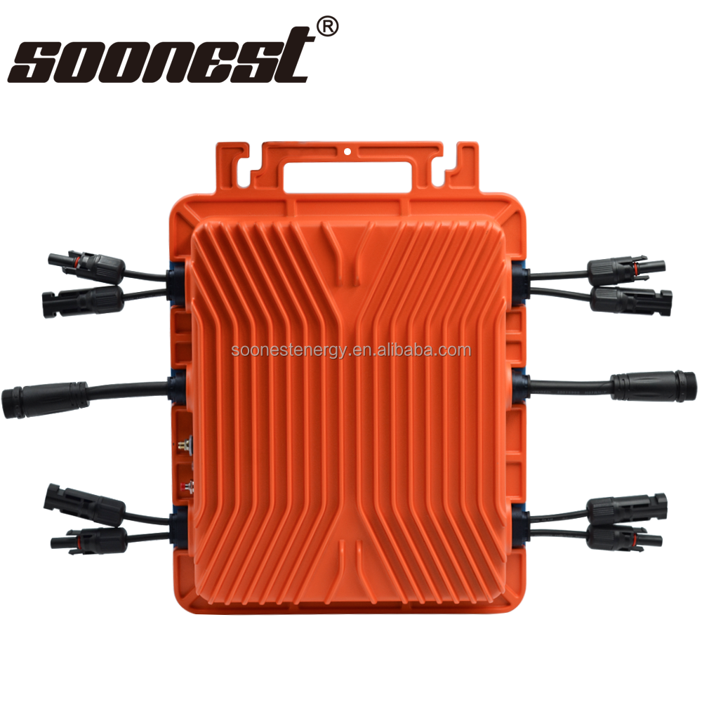 2000W Micro Inverter Solar Energy System With Mppt Charge Controller Inverter Photovoltaic Ip67 Waterproof Microinverter
