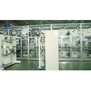China Mitsubishi System 600pcs/min Diaper Manufacturing Machine on sale