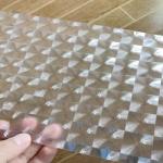 Book Photo Holographic Glitter Film BOPP Transparent Self Adhesive Holographic
