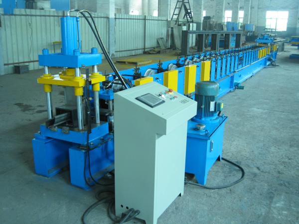 High Speed Door Panel Roll Forming Machine For Door Window Frame 18 steps of
