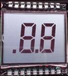 Metal Pin TN LCD Segment Display For Electronic Equipment