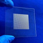 Heat Resistant Fused Silica Quartz Glass Plate Clear Drilled Laser Quartz Glass