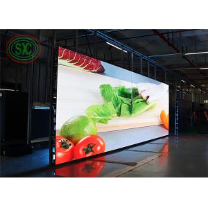 Wall mounted front maintenance indoor P 4 fixed LED screen with synchronous