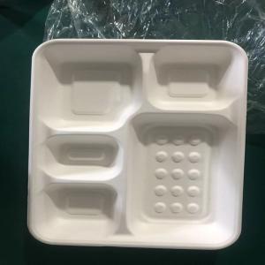 China White PVA Water Degradable Lunch Box Custom Made And Eco Friendly factory