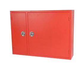 China J&amp;M Fire Truck Storage , Fire Extinguisher Cabinet Mild Steel Material factory
