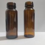 Hot Stamping Medicine Molded Glass Vial 20ml Amber Essential Oil Glass Dropper