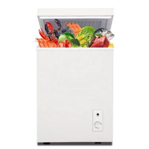 China 42L Small Home Freezer Chest Compact Deep Freezer Folding Door factory