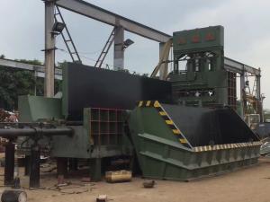 China Hydraulic Copper Scrap Metal Cutting Machine Car Squeezed Into Bales factory