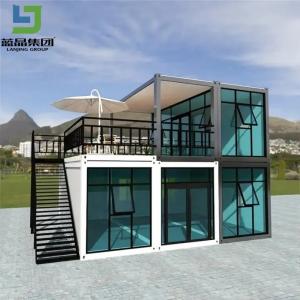 China High Load Bearing Capacity Flat Pack Container House Aluminum Alloy Window Modular Structure factory