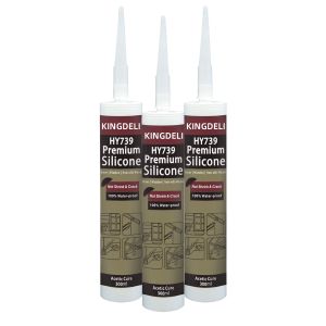 Buy cheap Customized Flexible Acetic Silicone Sealant Weathering Resistant from wholesalers