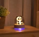 3.7V 1W Bedroom LED Night Light Panda Design USB Rechargeable