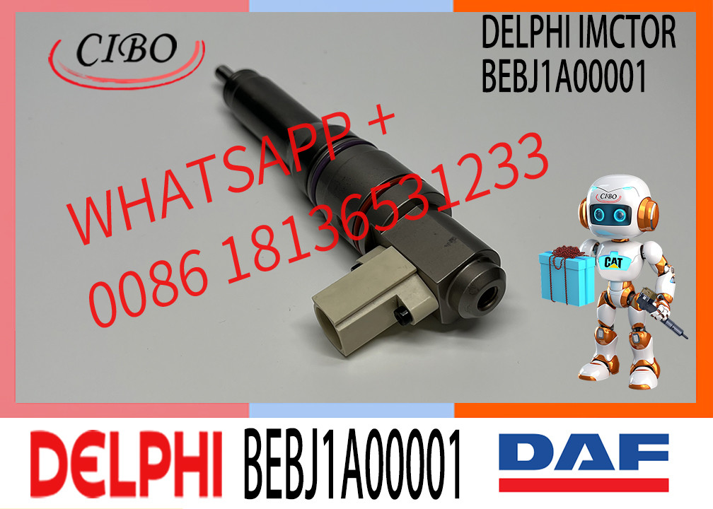 New Fuel Injector BEBJ1A00001 BEBJ1A00101 BEBJ1A00201 BEBJ1A05001 For DAF 1661060 1660160 01905002 1820820 1905002 1725282 1742535