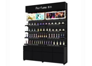 China ISO SGS Cosmetic Display Shelves Luxury Fragrance Perfume Cabinet factory