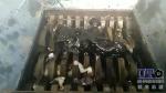 high capacity oil sludge bags crushing machine, oil sludge woven bags shredder,