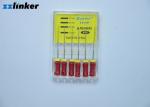 Professional Dental Endo Files stainless Steel , Reamer Endodontic Hand