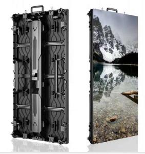 China 500x1000mm die casting aluminum Indoor P4.81 SMD rental led display screen video wall with magnetic module factory