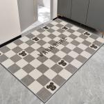 Anti-slip Water Absorbtion Custom Logo Luxury Mat Beautiful Design Printed