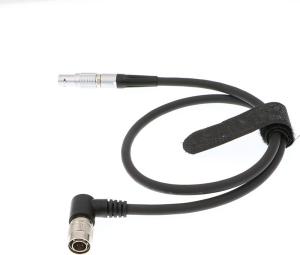 China Straight Camera Power Extension Cable 2 Pin Lemo To Hirose 4 Pin factory