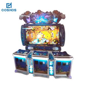 China Coin Pusher Fish Game Machine 55 Inch Arcade skill games fish tables 3 Players factory