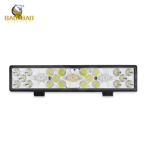China Aluminum 30cm 3 Color Flash Illumination 80V Offroad 4x4 Work Lights factory