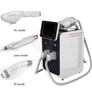 China Portable Nd Yag Laser Carbon Peel IPL Nd yag Laser Depilacion Tattoo Removal Q-switched Hair Removal Machine factory