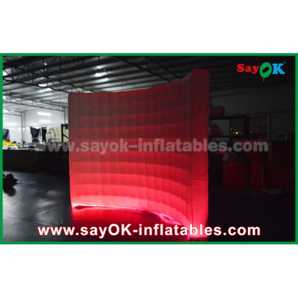 Inflatable Party Decorations 17 Colors Changed Inflatable Photo Booth With Touch