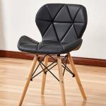 Minimalist Nordic Dining Chairs Casual Office Reception Chair Eco - Friendly