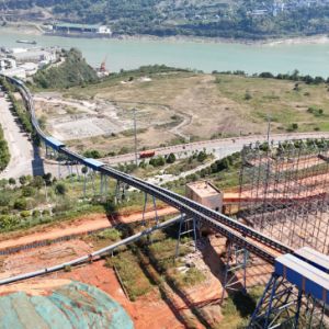 Pipe Belt Conveyor Enclosed Dust-Free Bulk Material Handling for Mining & Cement