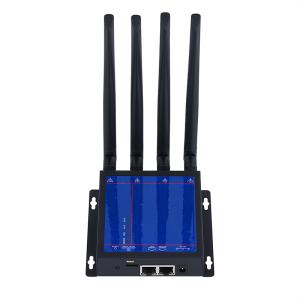 China Black Metal Shell 4G Wifi Router 4g Wireless Router 12V DC Power factory