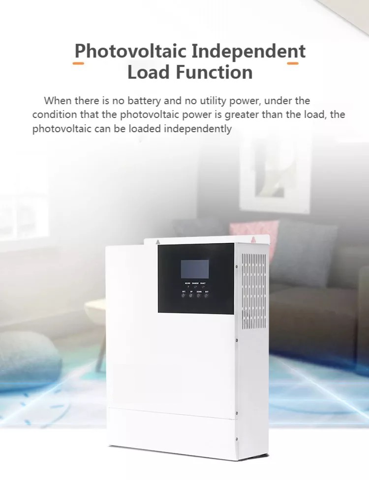 Mppt 120v 63a Solar System Inverter Off Grid Inverter 5kw Without Battery