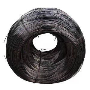 China Directly Supply Dark Grey Soft Annealed Black Wire for Mannequin Building Material factory