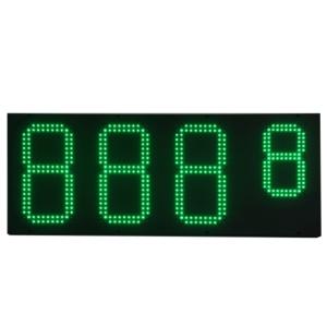 China 88.888 Red Gas Station LED Price Display DC24V Petrol Price Display factory