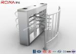 Durable Half Height Turnstiles 30 Person / Min Transit Speed Access Control
