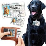 DIY MDF Sublimation Dog Tag Blanks Heat Transfer Blank PET Tag