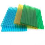 10mm Weather Resistance Transparent Polycarbonate Twin Wall Roofing Sheet for