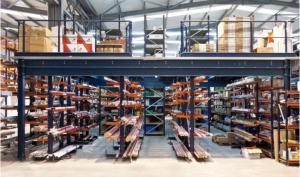China Multi Tier Warehouse Mezzanine Systems , Mezzanine Floor Racking System For Small Goods factory